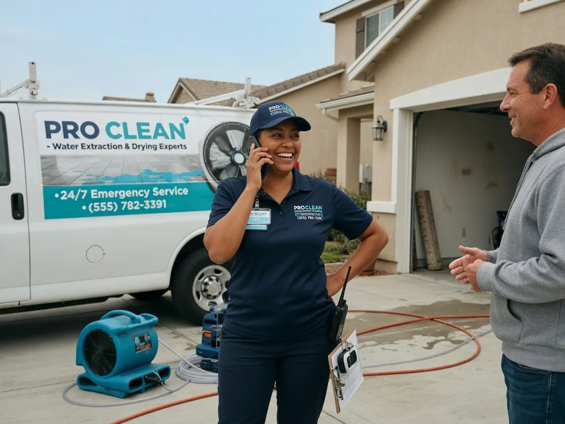 Water Extraction & Drying Oakville, CA FAQs